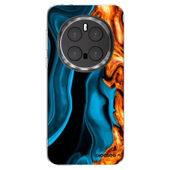 Picasee husă transparentă din silicon pentru Honor Magic7 Pro 5G - Gold blue
