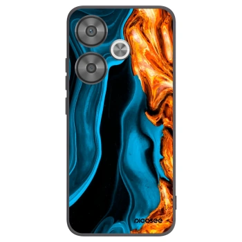 Picasee husă neagră din silicon pentru Xiaomi Poco F6 - Gold blue