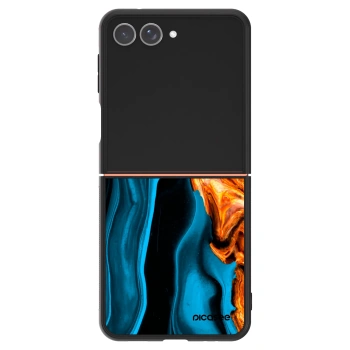 Husă pentru Samsung Galaxy Z Flip7 5G - Gold blue