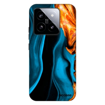 Husă pentru Xiaomi 14 - Gold blue