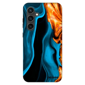 Husă pentru Samsung Galaxy S24 FE S721B - Gold blue