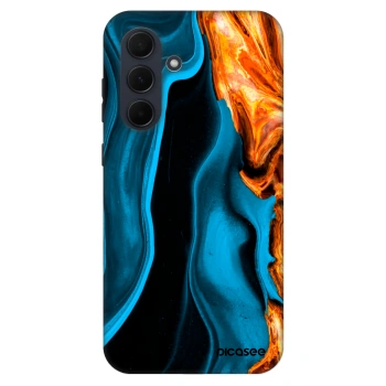 Husă pentru Samsung Galaxy A35 5G A356B - Gold blue