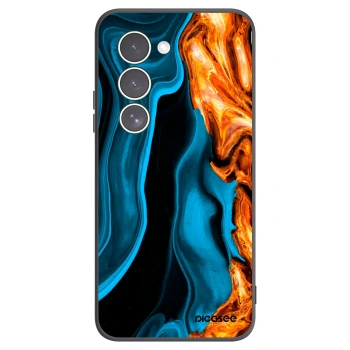 Picasee husă neagră din silicon pentru Xiaomi Redmi 15 5G - Gold blue