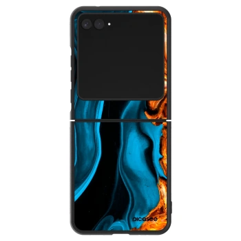 Husă pentru Motorola Razr 60 - Gold blue