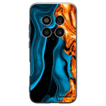 Picasee husă neagră din silicon pentru Honor Magic8 Pro 5G - Gold blue