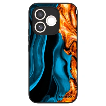 Husă pentru Honor 600 Lite - Gold blue