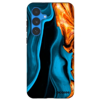 Husă pentru Samsung Galaxy S25 FE 5G - Gold blue