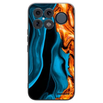 Picasee husă neagră din silicon pentru Xiaomi Poco F8 Ultra - Gold blue