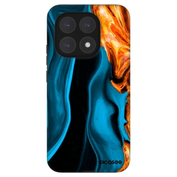 Picasee Fashion Case pentru Xiaomi 15T - Gold blue