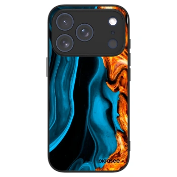 Picasee ULTIMATE CASE pentru Apple iPhone 18 Pro - Gold blue