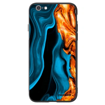 Husă pentru Apple iPhone 6/6S - Gold blue