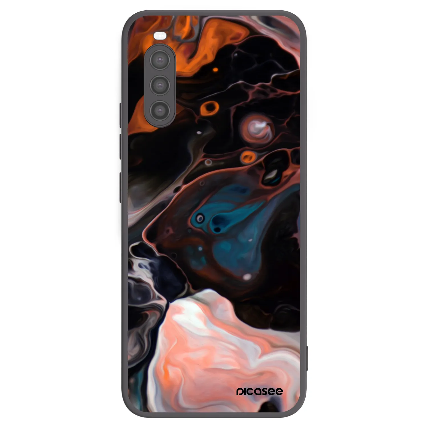 Picasee husă neagră din silicon pentru Sony Xperia 10 II - Cream