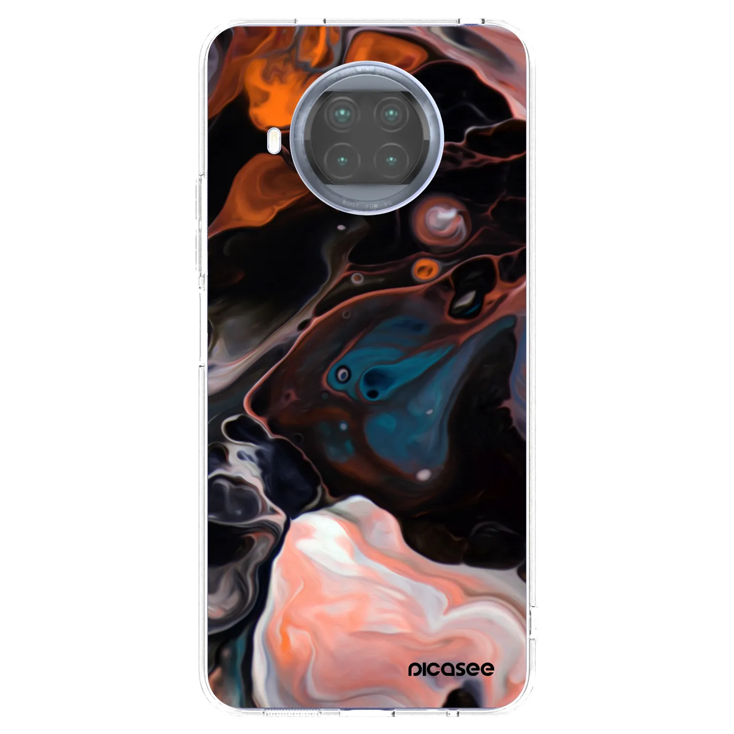 Picasee husă transparentă din silicon pentru Xiaomi Mi 10T Lite - Cream