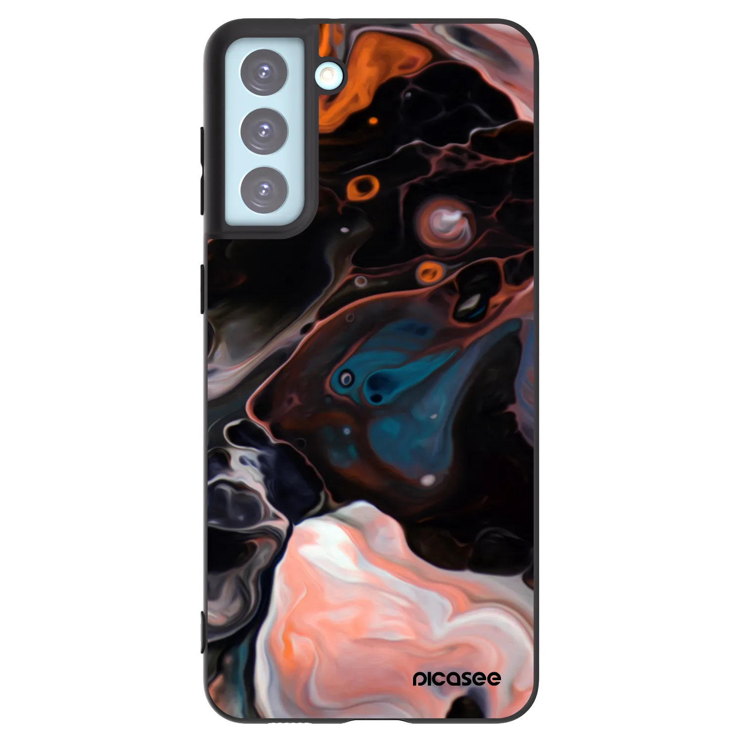 Picasee husă neagră din silicon pentru Samsung Galaxy S21+ 5G G996F - Cream