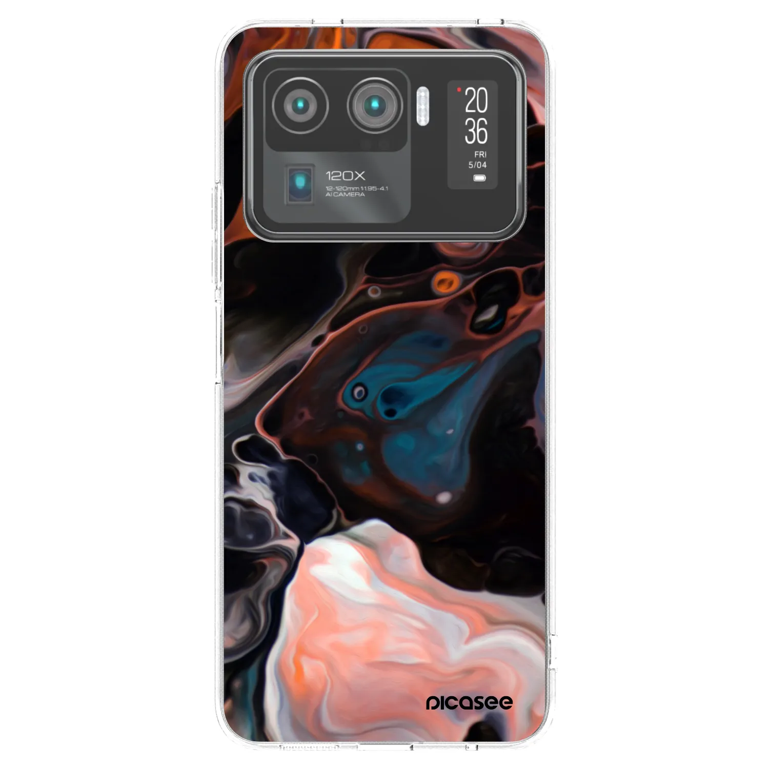 Picasee husă transparentă din silicon pentru Xiaomi Mi 11 Ultra - Cream