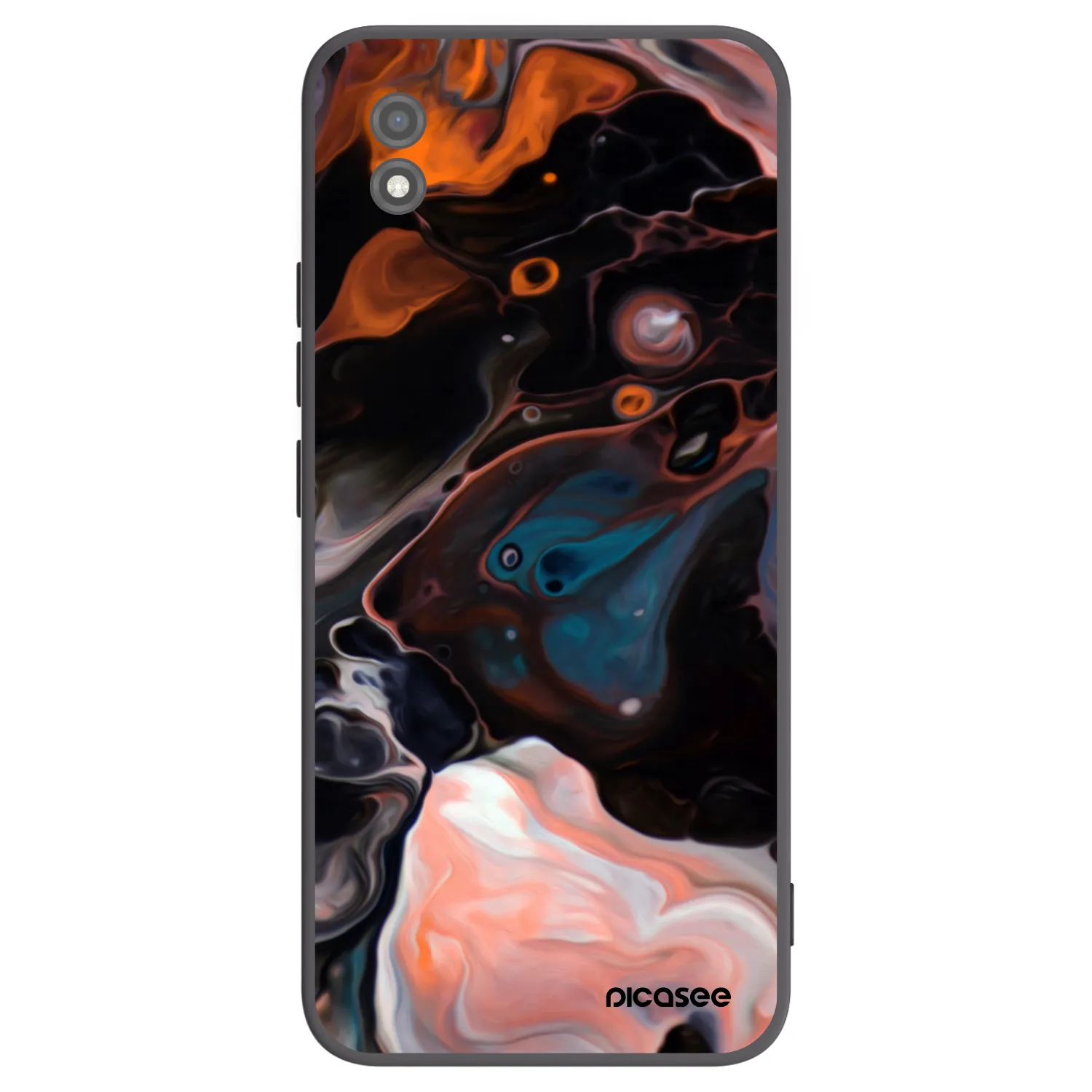 Picasee husă neagră din silicon pentru Realme C11 (2021) - Cream