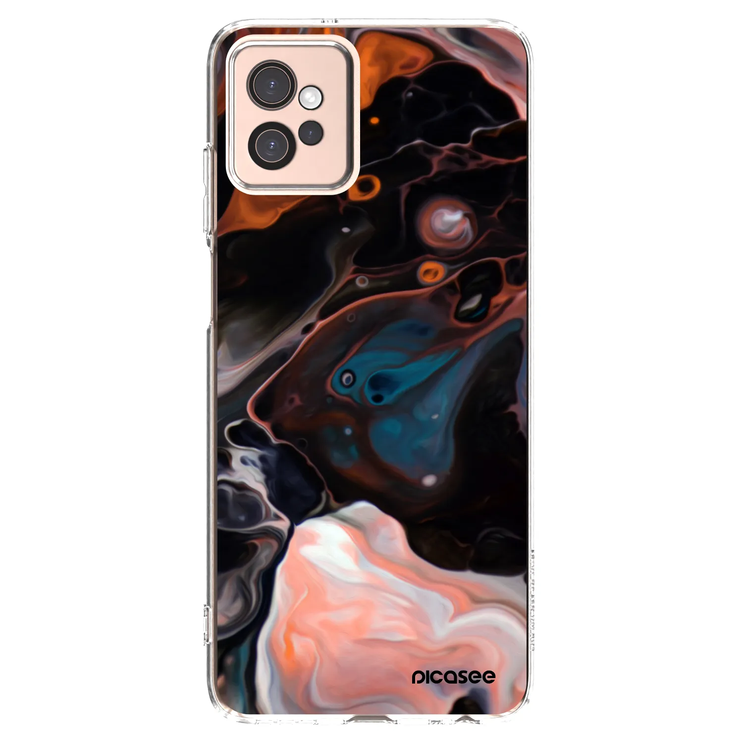 Picasee husă transparentă din silicon pentru Motorola Moto G32 - Cream