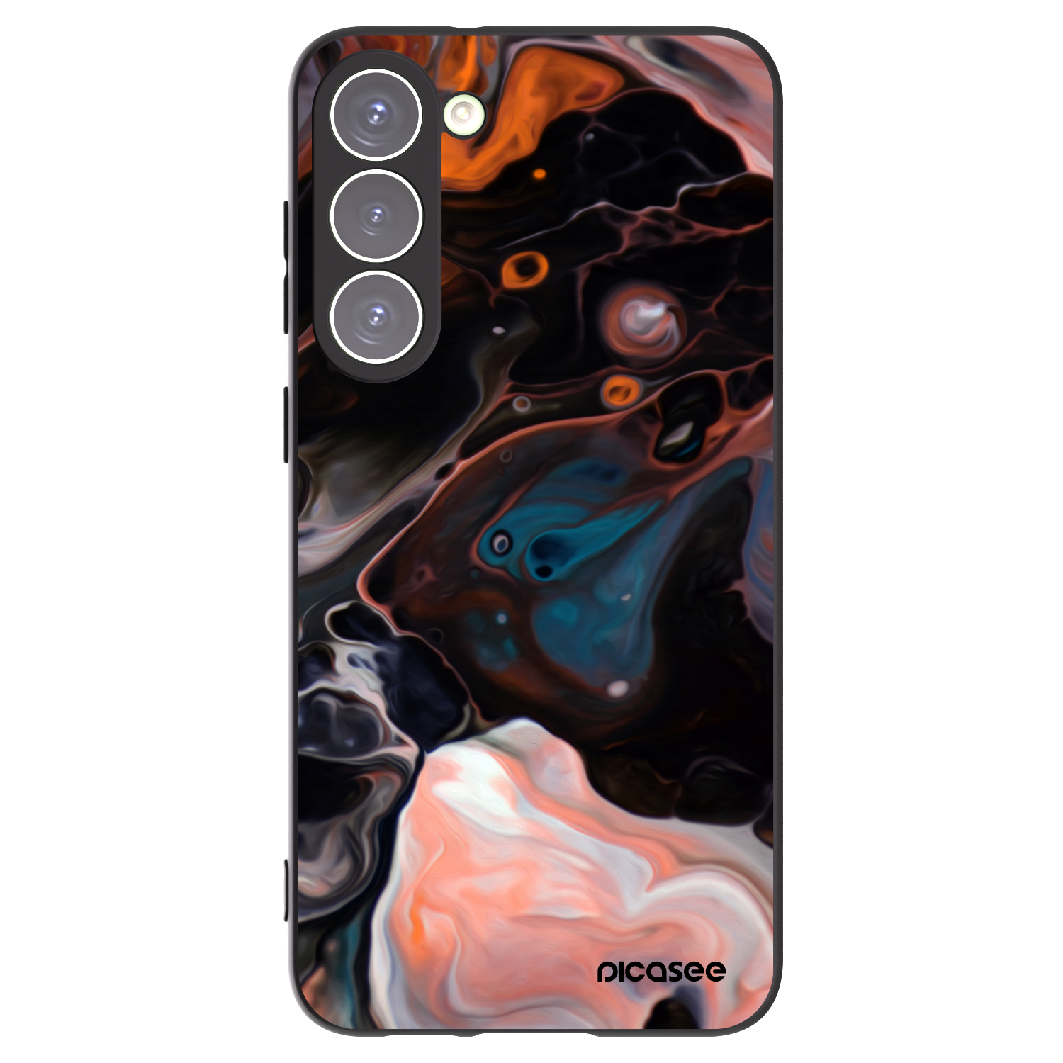 Picasee husă neagră din silicon pentru Samsung Galaxy S23+ 5G - Cream