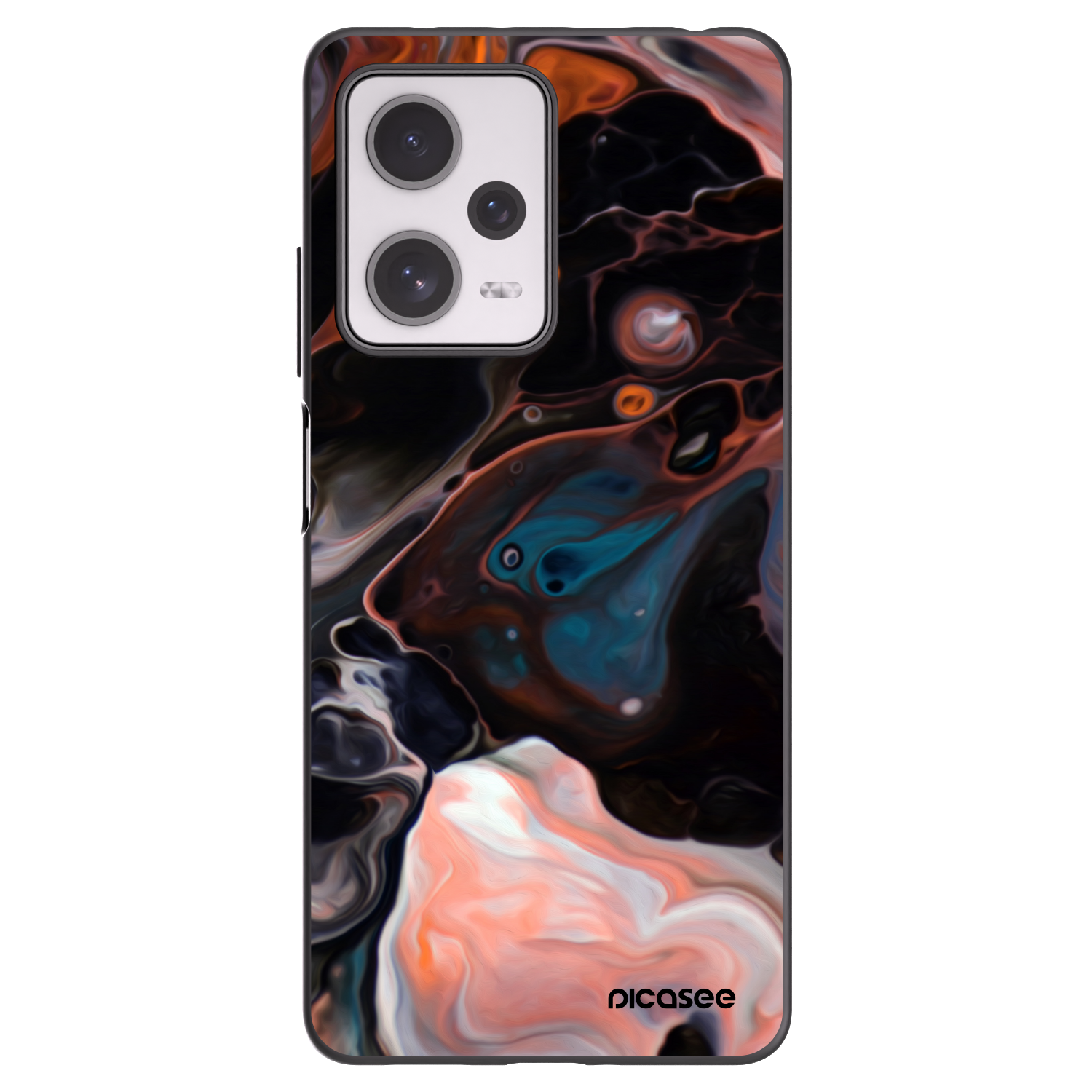 Picasee husă neagră din silicon pentru Xiaomi Redmi Note 12 Pro+ 5G - Cream