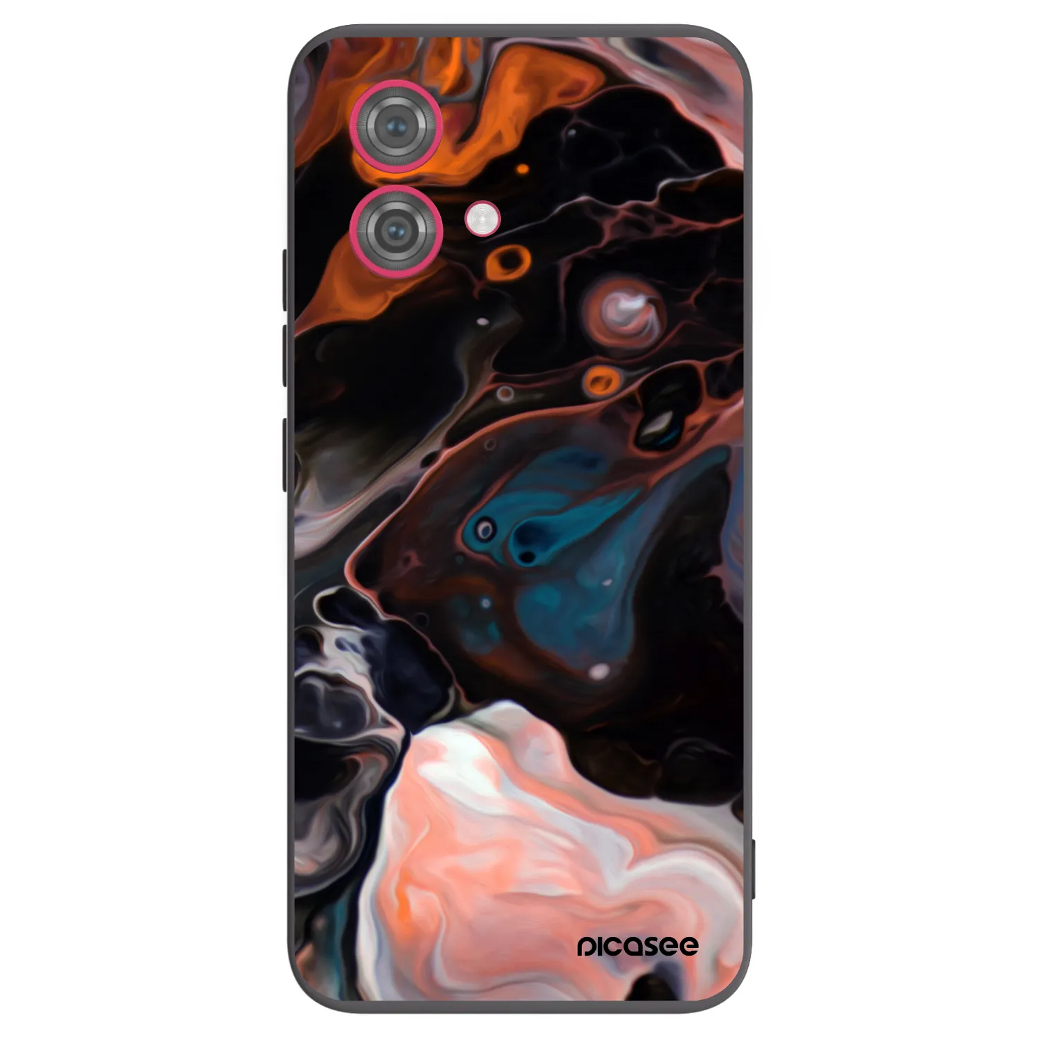 Picasee husă neagră din silicon pentru Motorola Moto G84 5G - Cream