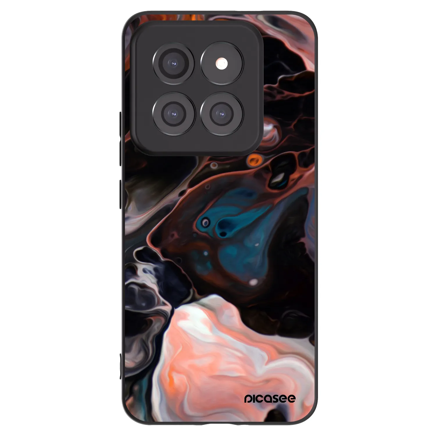 Picasee husă neagră din silicon pentru Xiaomi 14 Pro - Cream