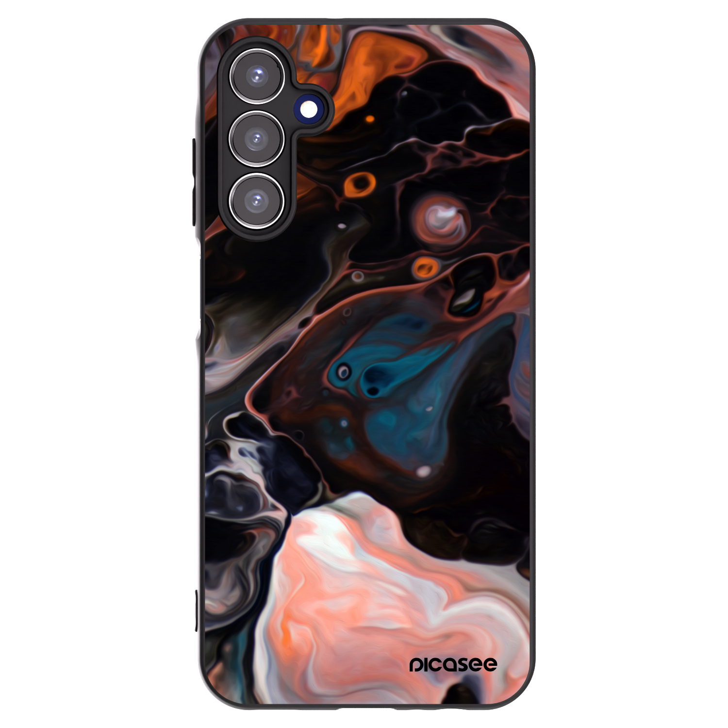 Picasee husă neagră din silicon pentru Samsung Galaxy A15 A156B 5G - Cream