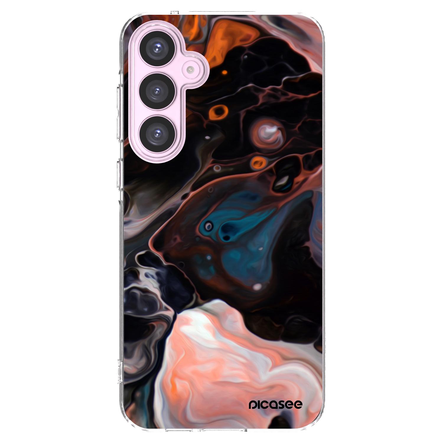 Picasee husă transparentă din silicon pentru Samsung Galaxy A55 5G A556B - Cream
