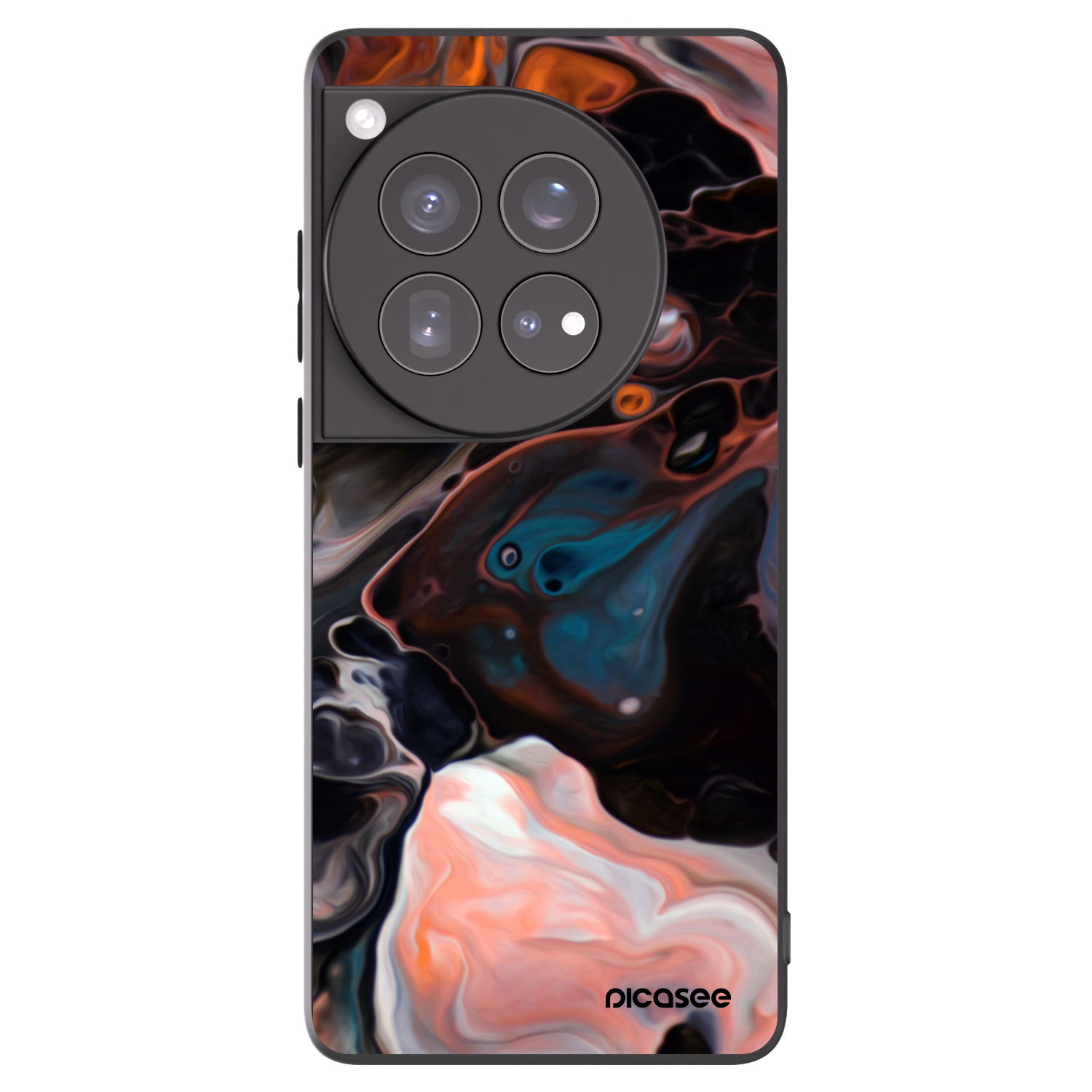 Picasee husă neagră din silicon pentru OnePlus 12 5G - Cream