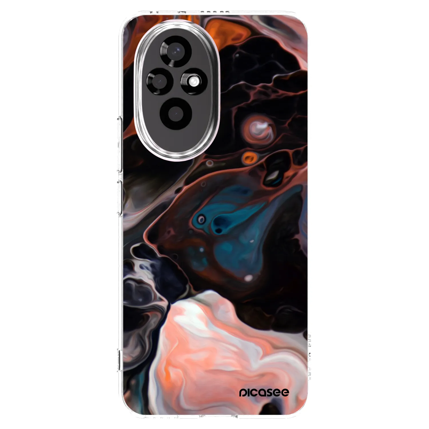 Picasee husă transparentă din silicon pentru Honor 200 Pro 5G - Cream