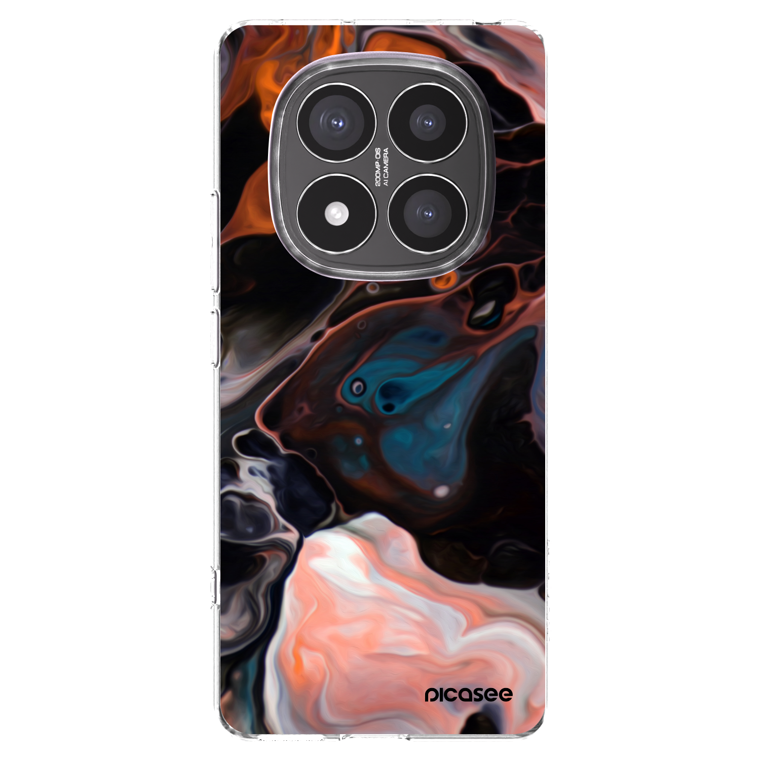 Picasee husă transparentă din silicon pentru Xiaomi Redmi Note 14 Pro+ 5G - Cream