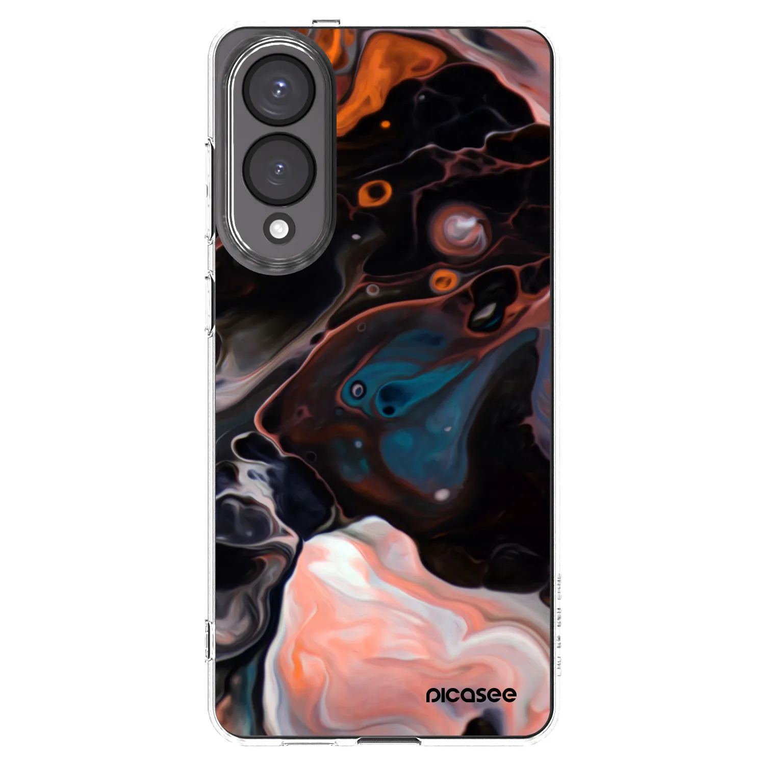 Picasee husă transparentă din silicon pentru Samsung Galaxy S25 Edge 5G - Cream