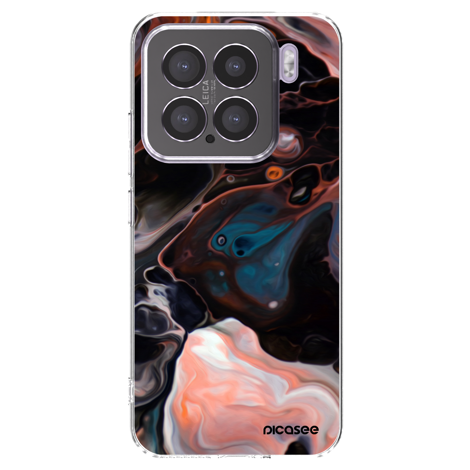 Picasee husă transparentă din silicon pentru Xiaomi 15 - Cream