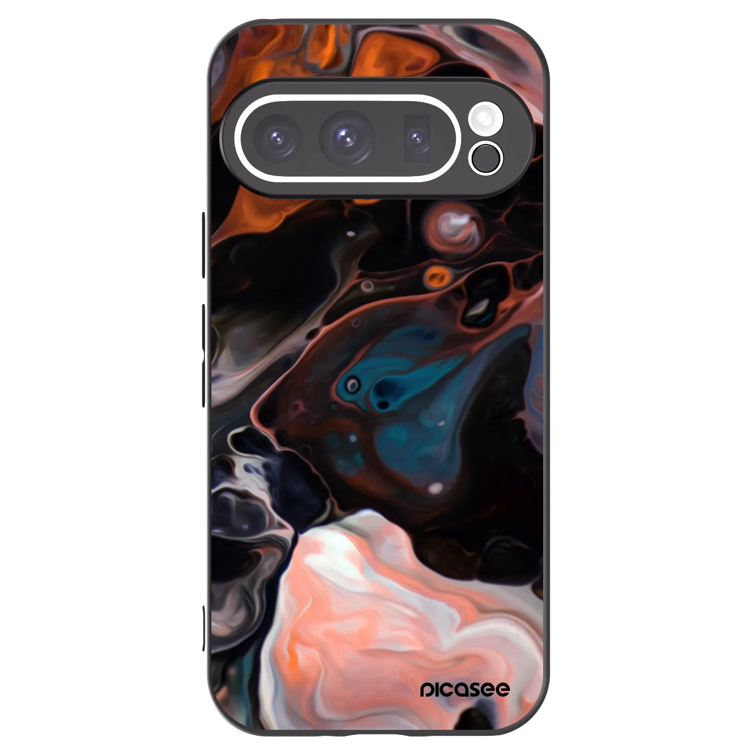 Picasee husă neagră din silicon pentru Google Pixel 9 Pro - Cream
