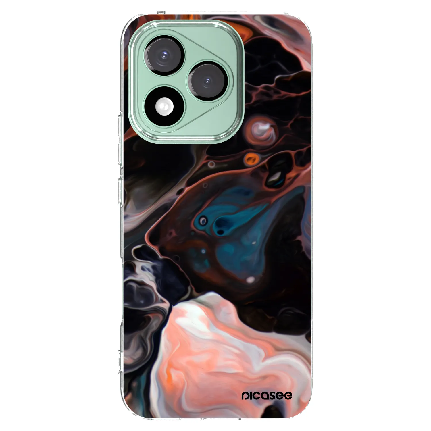 Picasee husă transparentă din silicon pentru Honor 400 Lite 5G - Cream