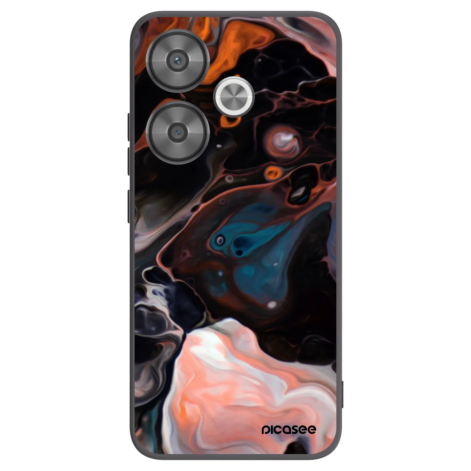 Picasee husă neagră din silicon pentru Xiaomi Poco F6 - Cream