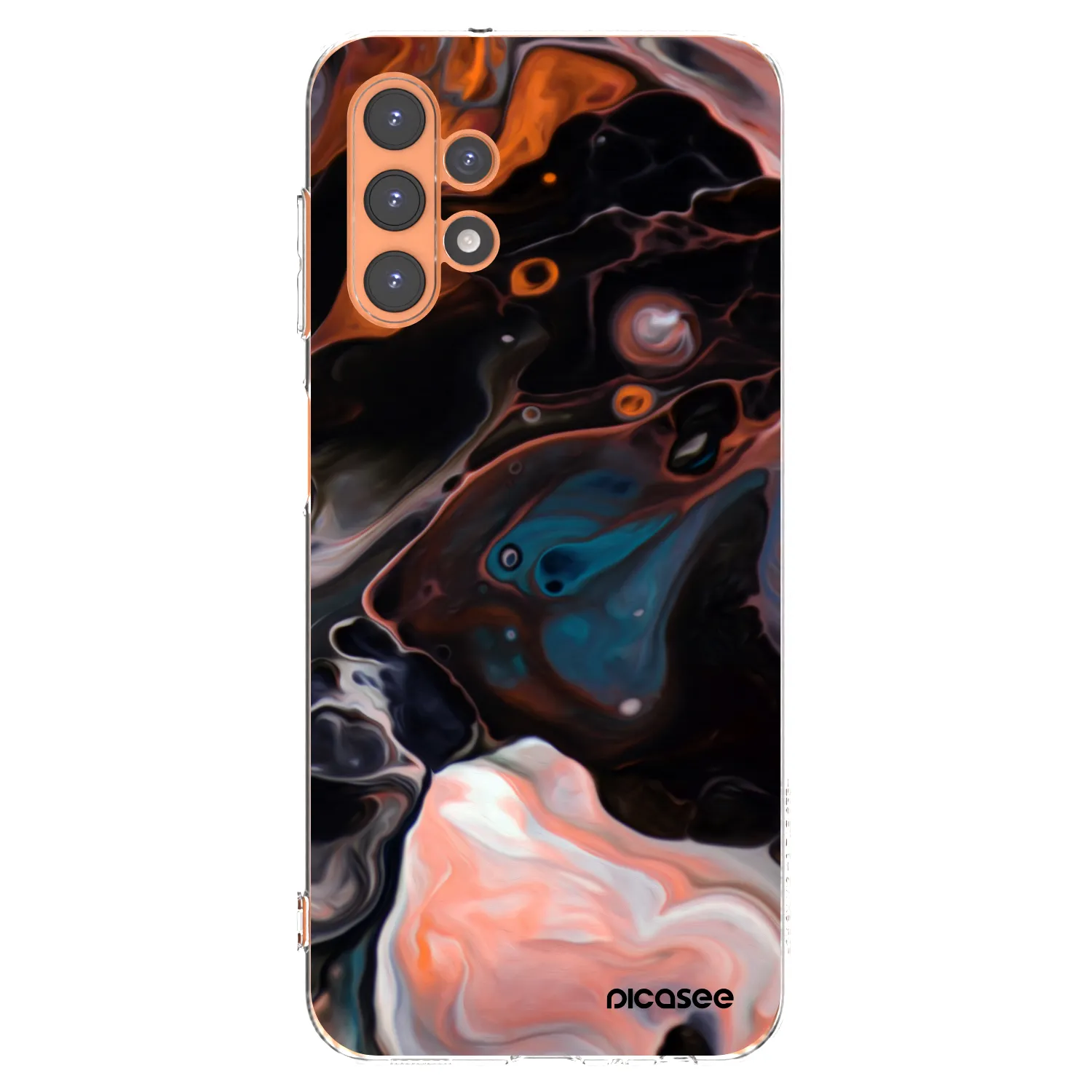 Picasee husă transparentă din silicon pentru Samsung Galaxy A13 5G - Cream