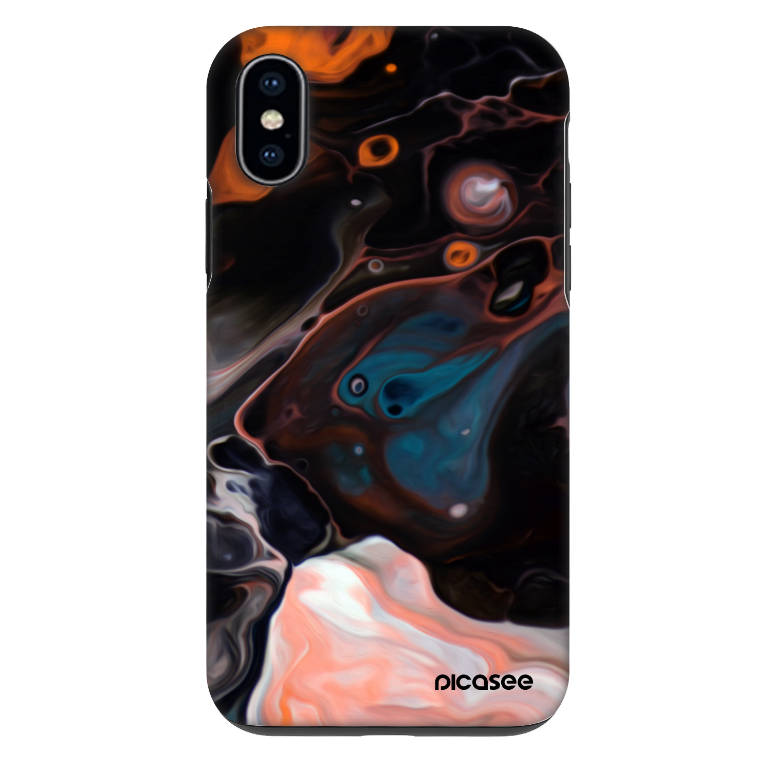 Picasee Fashion Case pentru Apple iPhone X/XS - Cream