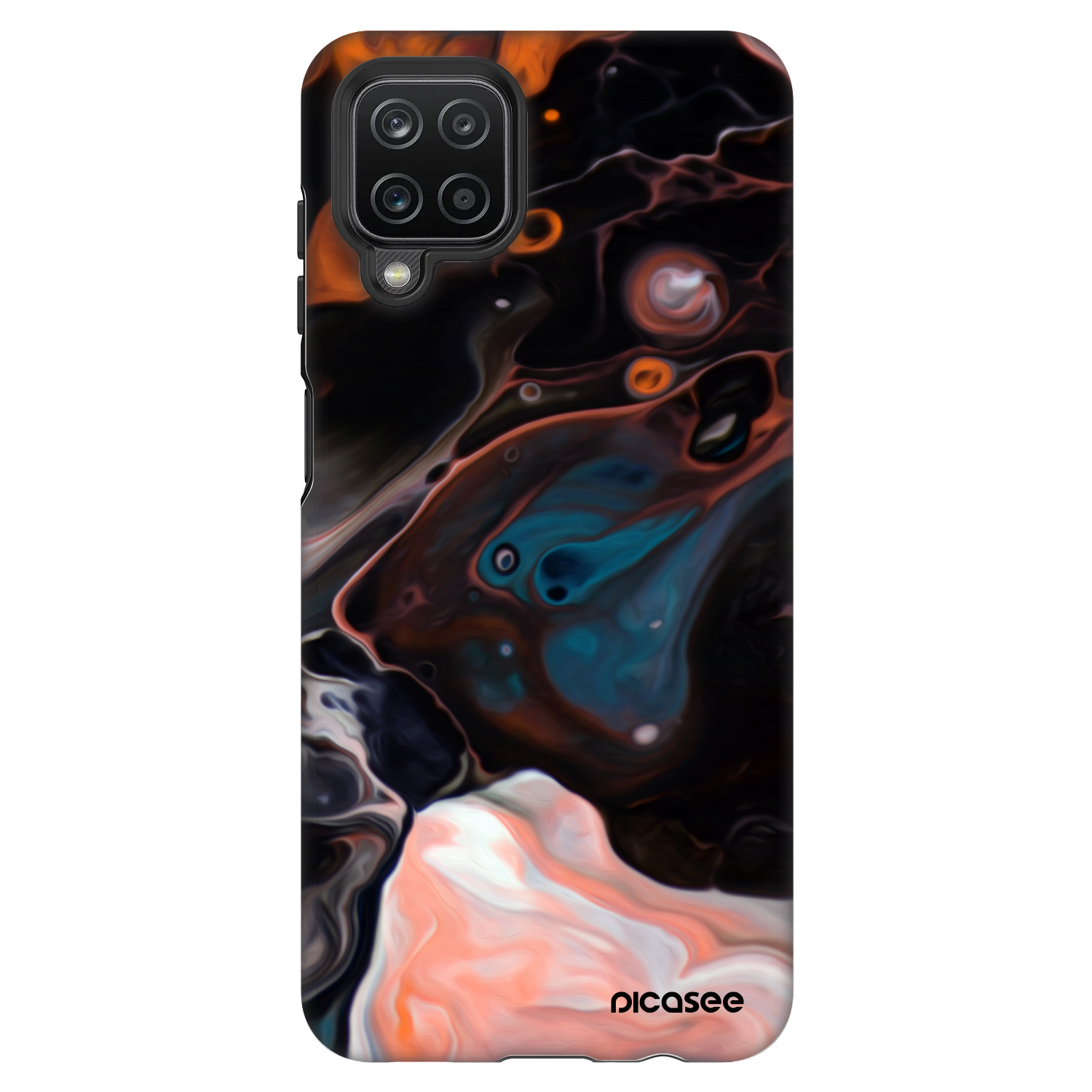 Picasee Fashion Case pentru Samsung Galaxy A12 A125F - Cream