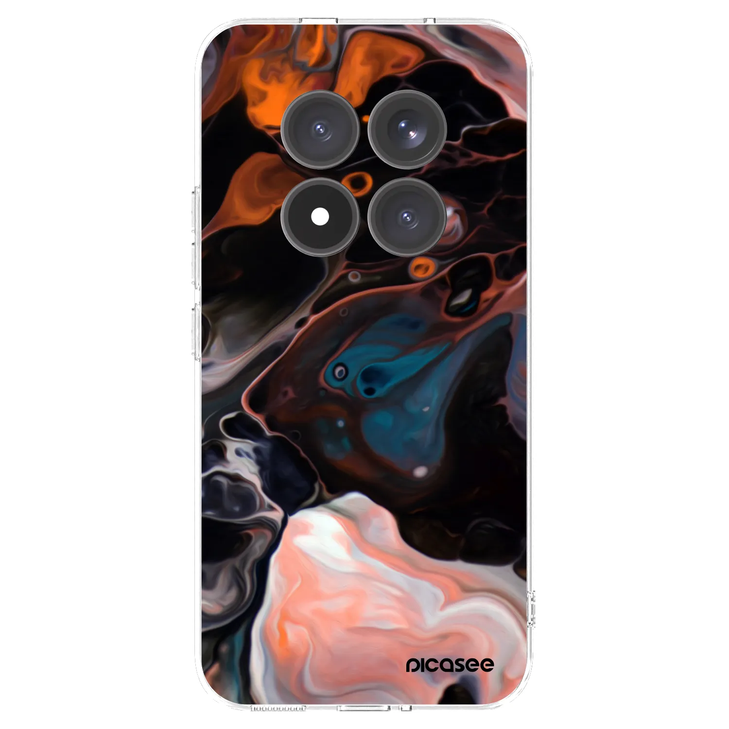 Picasee husă transparentă din silicon pentru Xiaomi Redmi Note 15 Pro+ - Cream