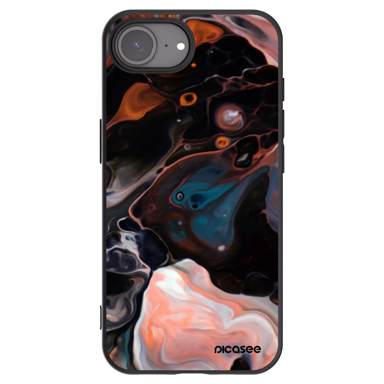 Picasee husă neagră din silicon pentru Apple iPhone 17e - Cream