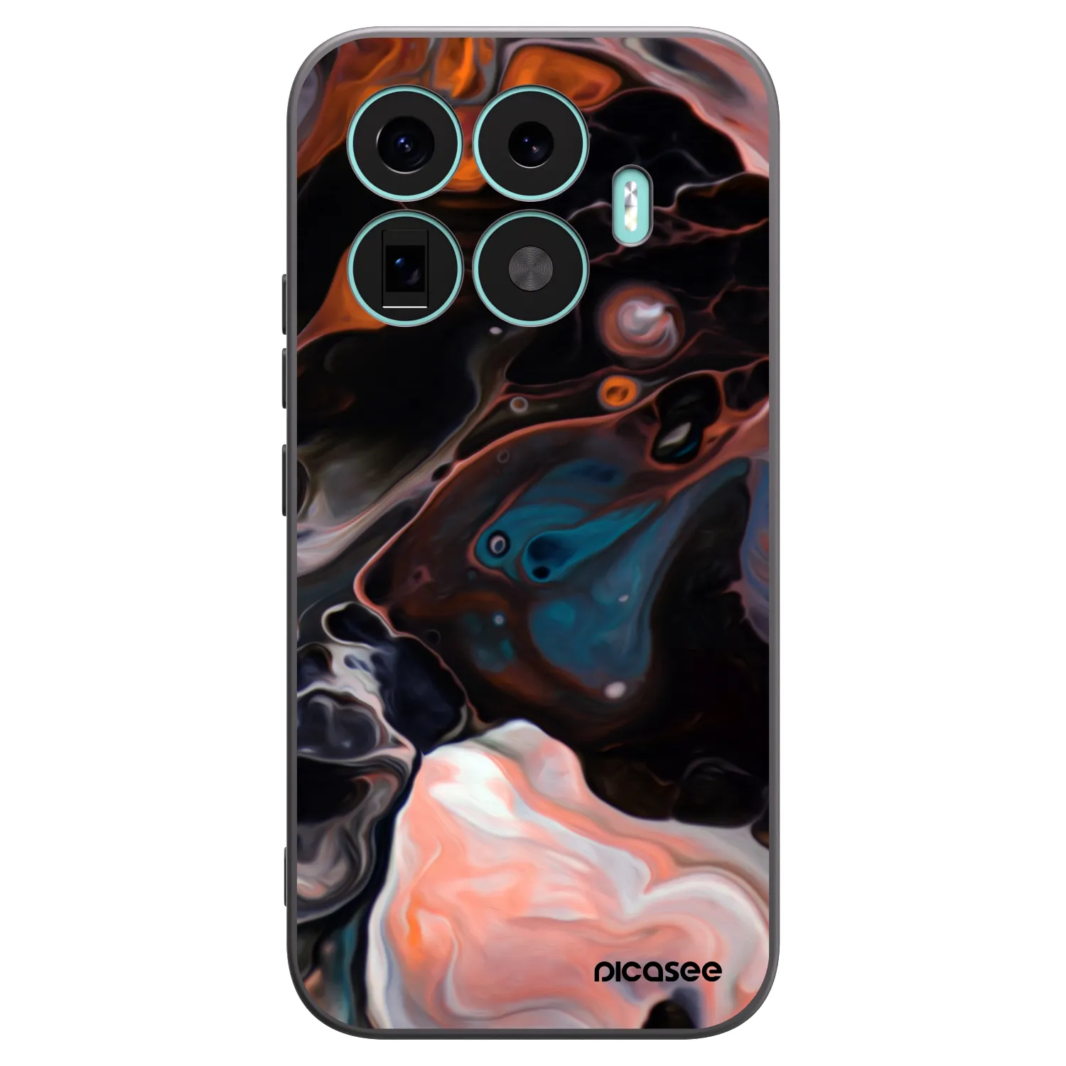 Picasee husă neagră din silicon pentru Xiaomi 17T - Cream