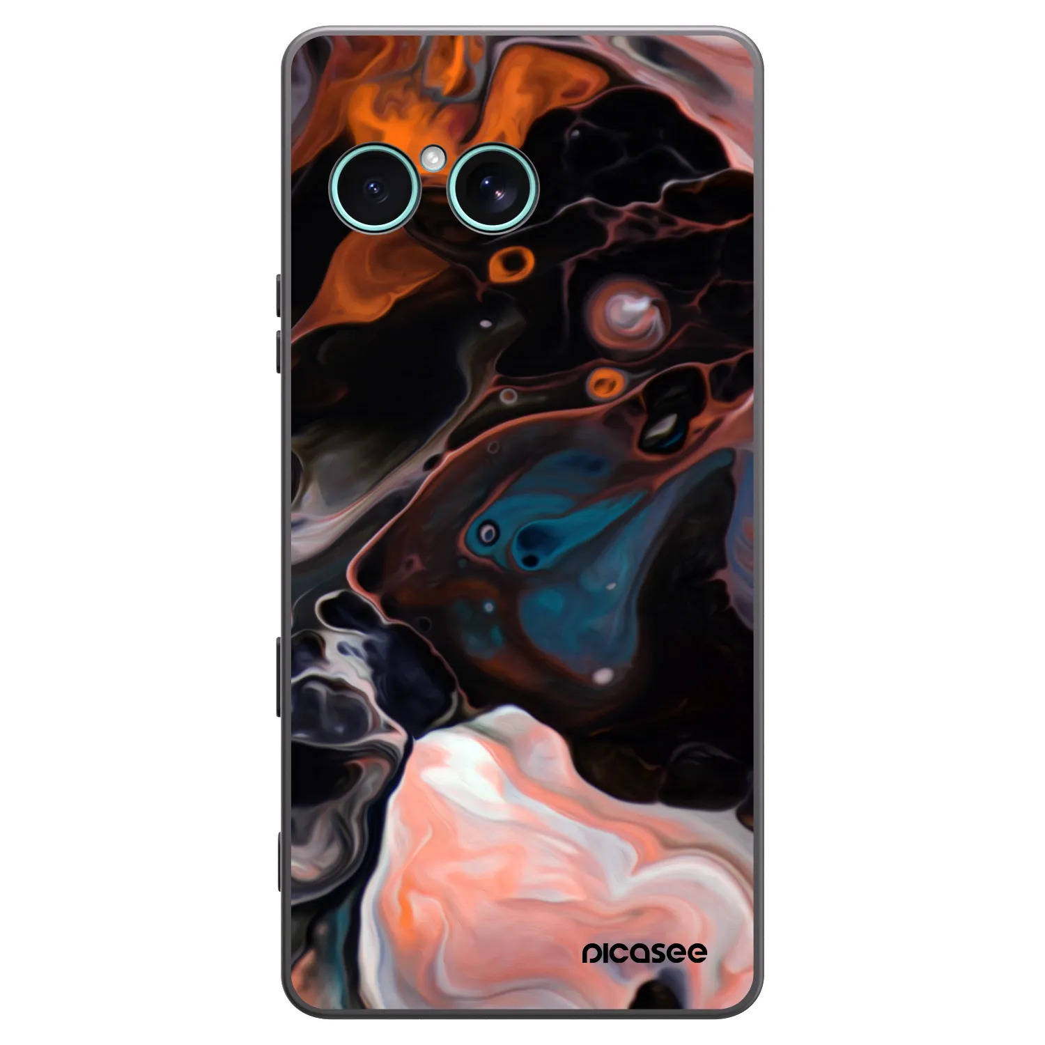 Picasee husă neagră din silicon pentru Sony Xperia 10 VII - Cream