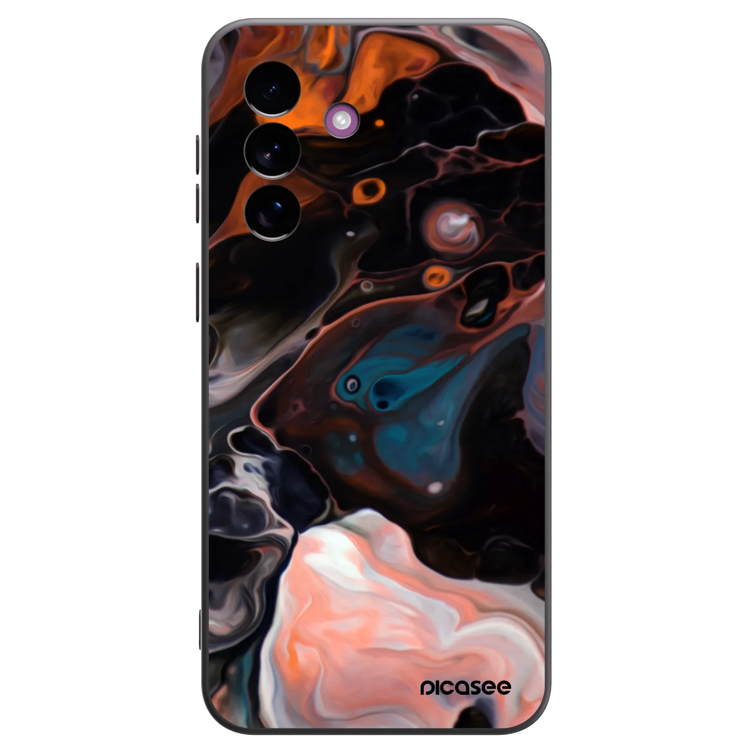 Picasee husă neagră din silicon pentru Samsung Galaxy A37 - Cream