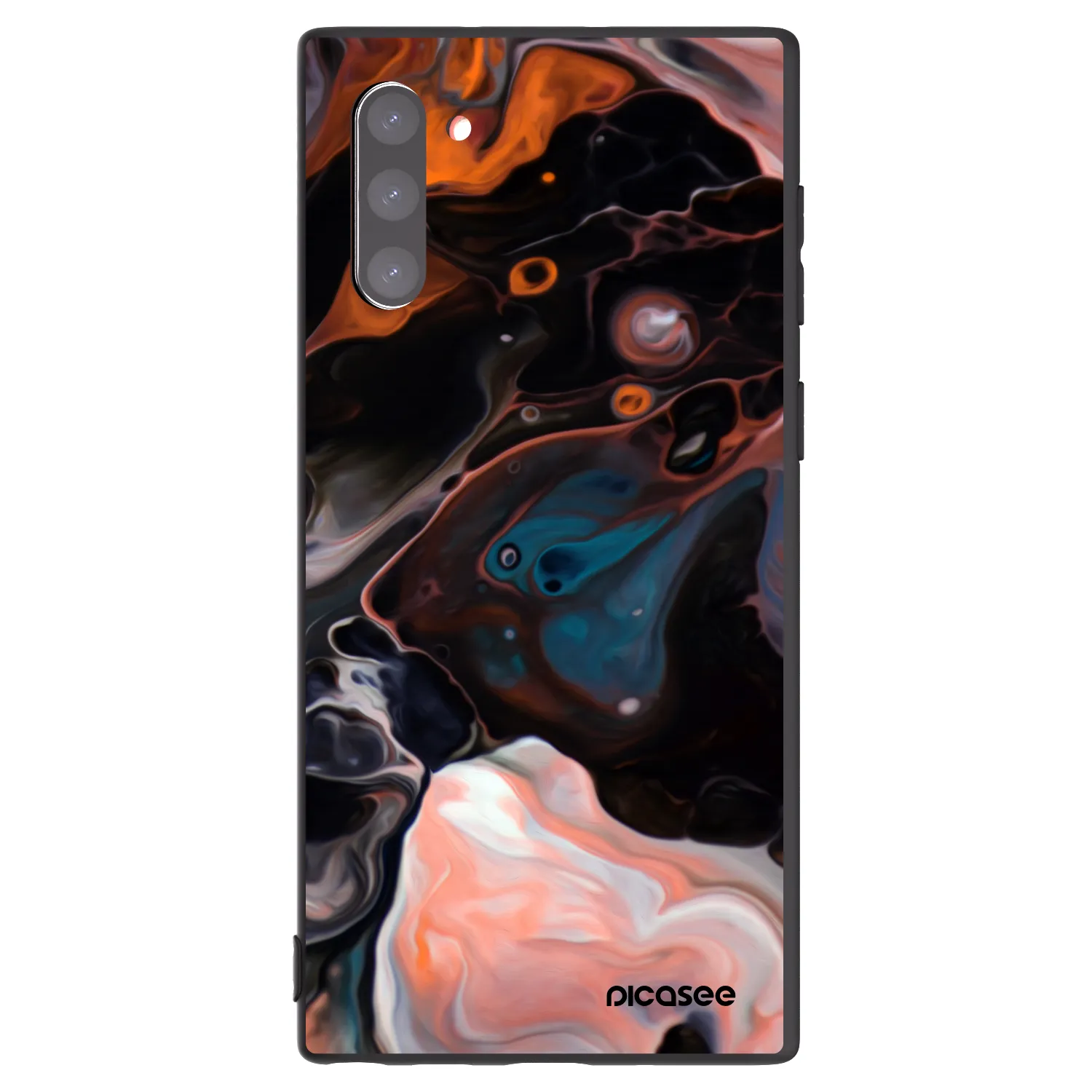 Picasee husă neagră din silicon pentru Samsung Galaxy Note 10 N970F - Cream