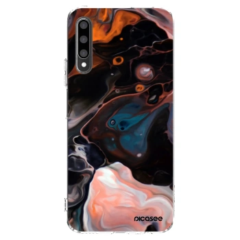 Picasee husă transparentă din silicon pentru Honor 9X Pro - Cream