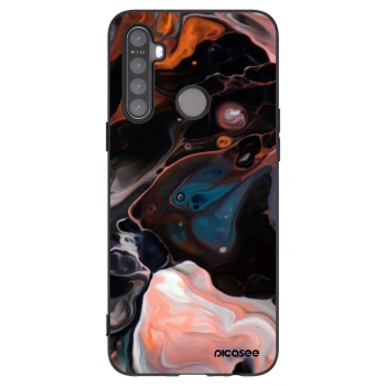 Picasee husă neagră din silicon pentru Realme 6i - Cream