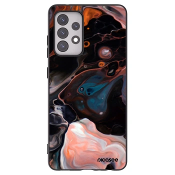 Picasee husă neagră din silicon pentru Samsung Galaxy A52 5G A525F - Cream