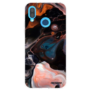 Picasee husă transparentă din silicon pentru Huawei P20 Lite - Cream