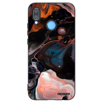 Picasee husă neagră din silicon pentru Huawei P20 Lite - Cream
