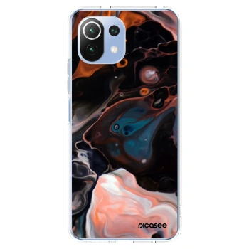 Picasee husă transparentă din silicon pentru Xiaomi Mi 11 Lite - Cream